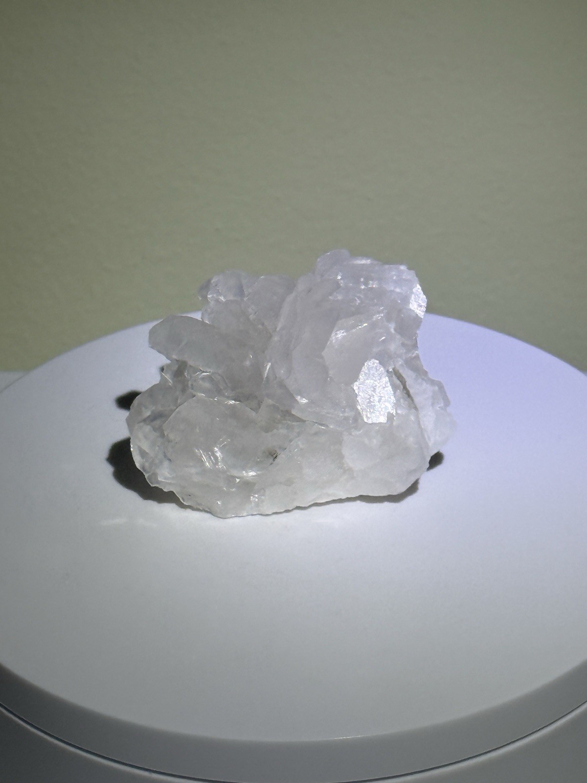 RADIANT Calcite Crystal Cluster Fluorescent Mineral Specimen – China