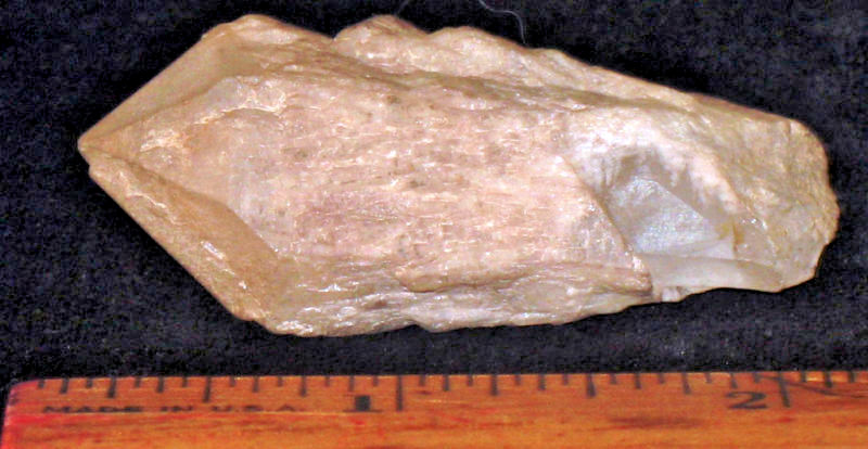 Rare double point end Sceptre Quartz Crystal specimen 2.25 inches