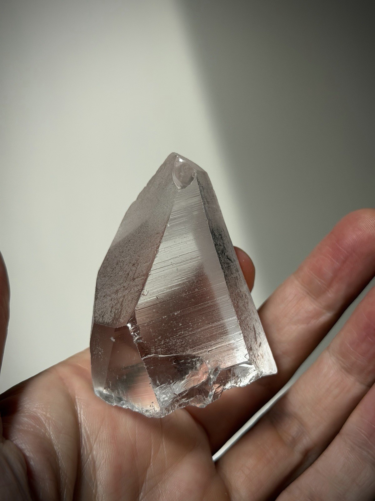 Lemurian Quartz Crystal Optical Quartz Self Healed Quartz Brazil Crystal