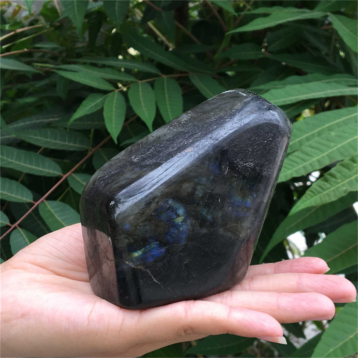 620g Natural Labradorite Mineral Quartz Crystal Mineral Reiki healing
