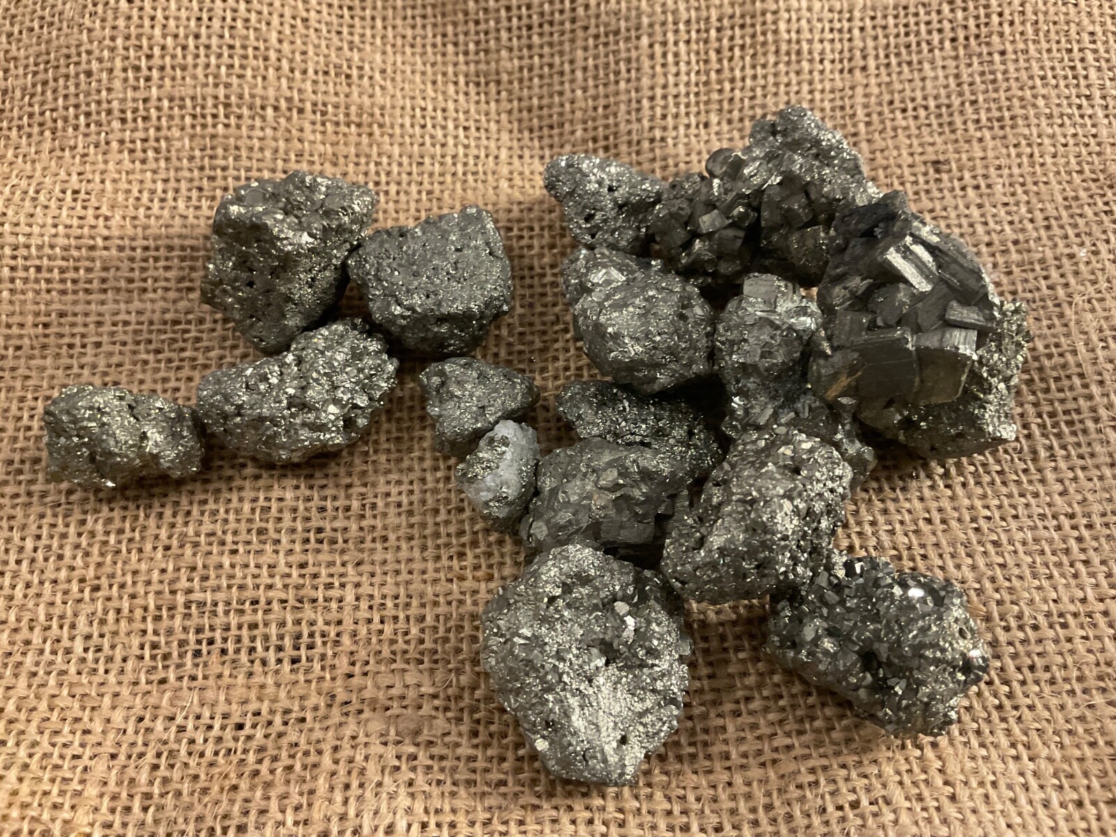 2-4cm Raw Rough Pyrite Stone Mineral Rocks Reiki Healing Energy Crystal