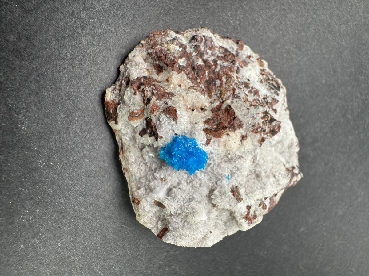 AAA Grade Cavansite on Stilbite Mineral Matrix from India – 38g – USA SELLER