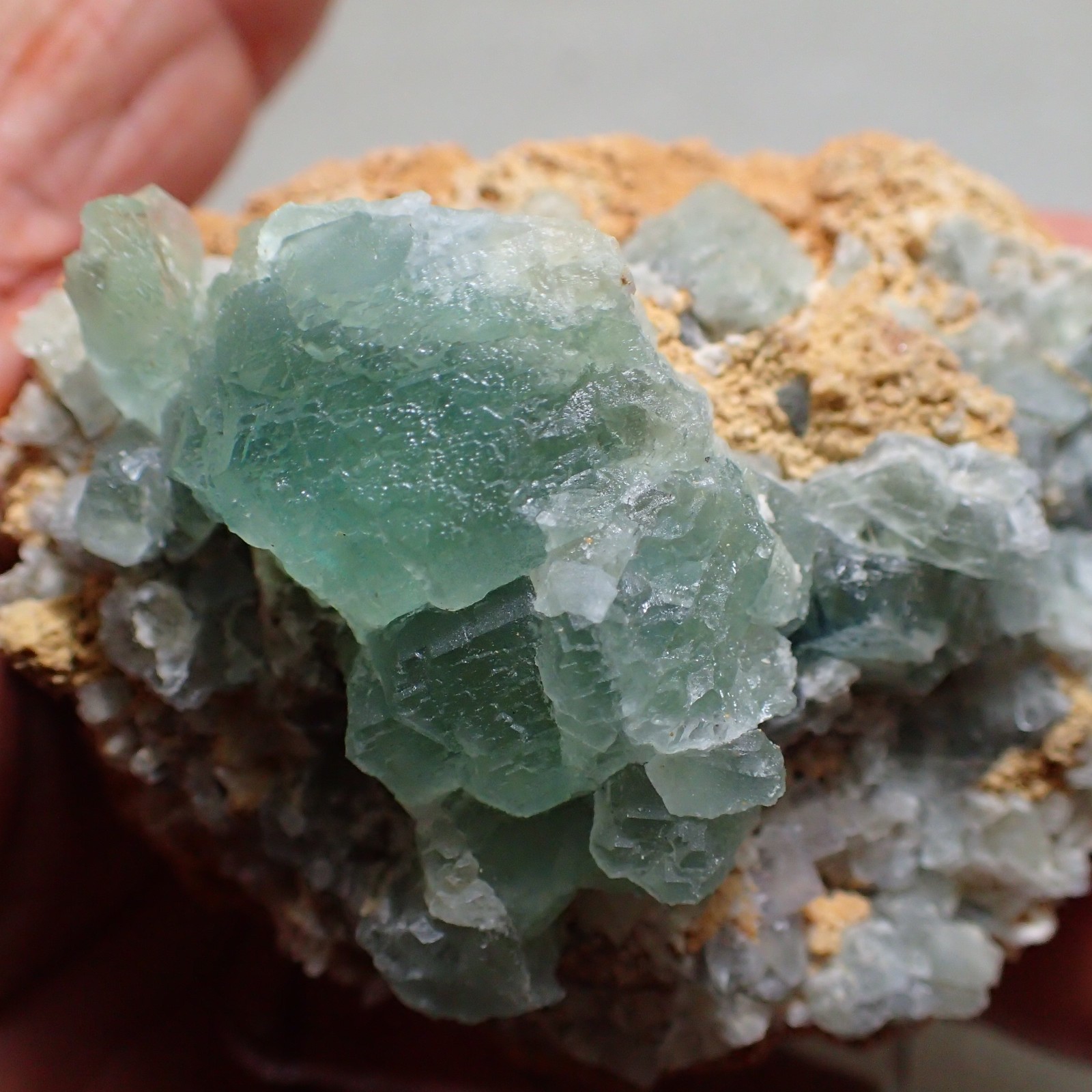 Fluorite, Mauterndorf Quarry, Lungau, Salzburg, Austria