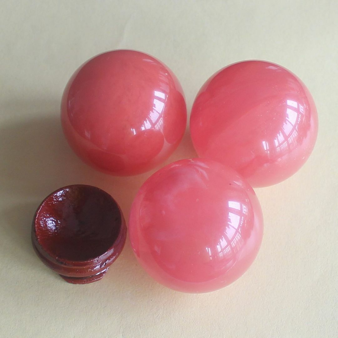Gemstone Red voclano cherry quartz sphere ball with stand chakra reiki healing