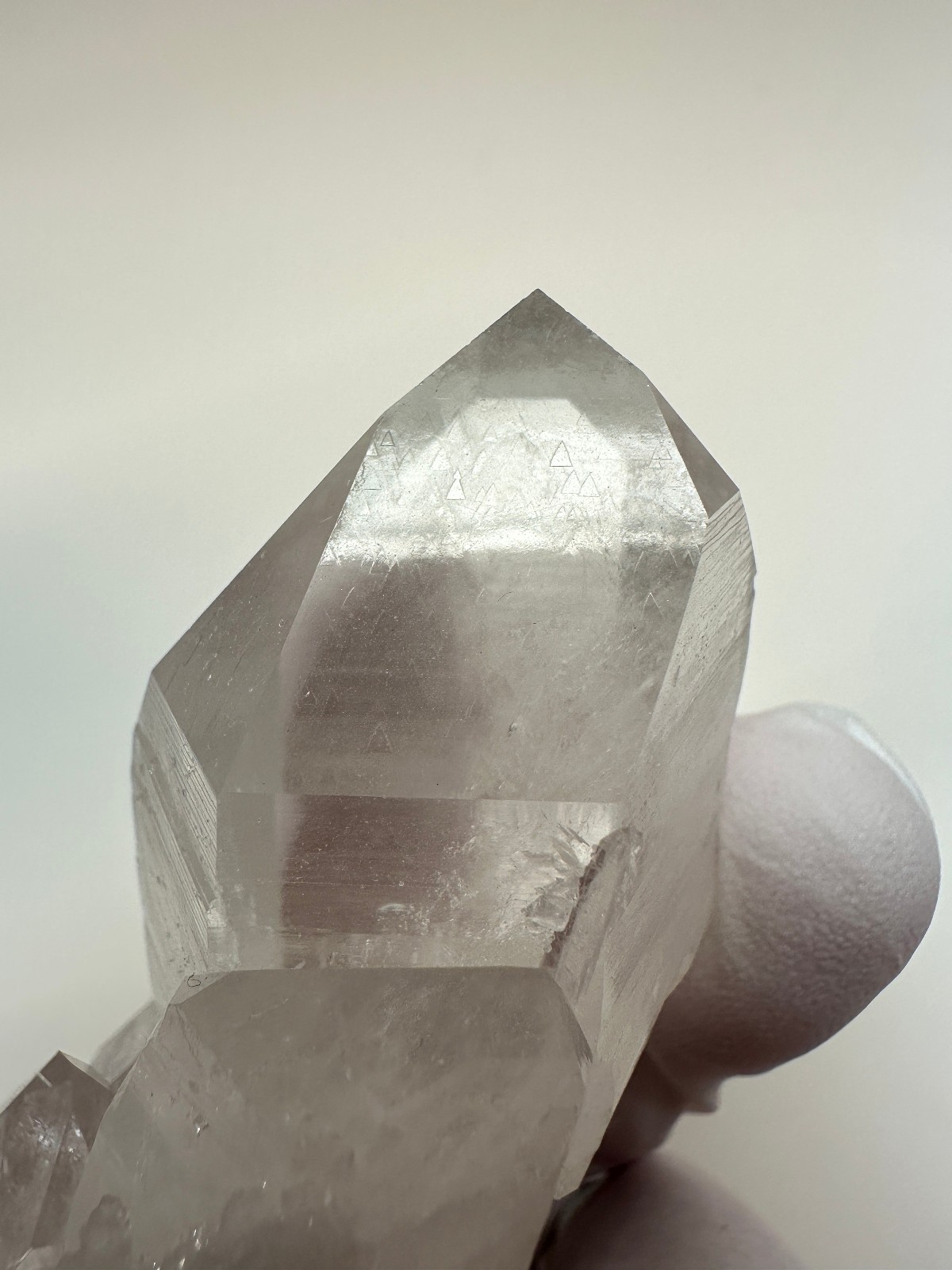 Dozens of Record Keepers__Clear Rare Arkansas Quartz Crystal Cluster