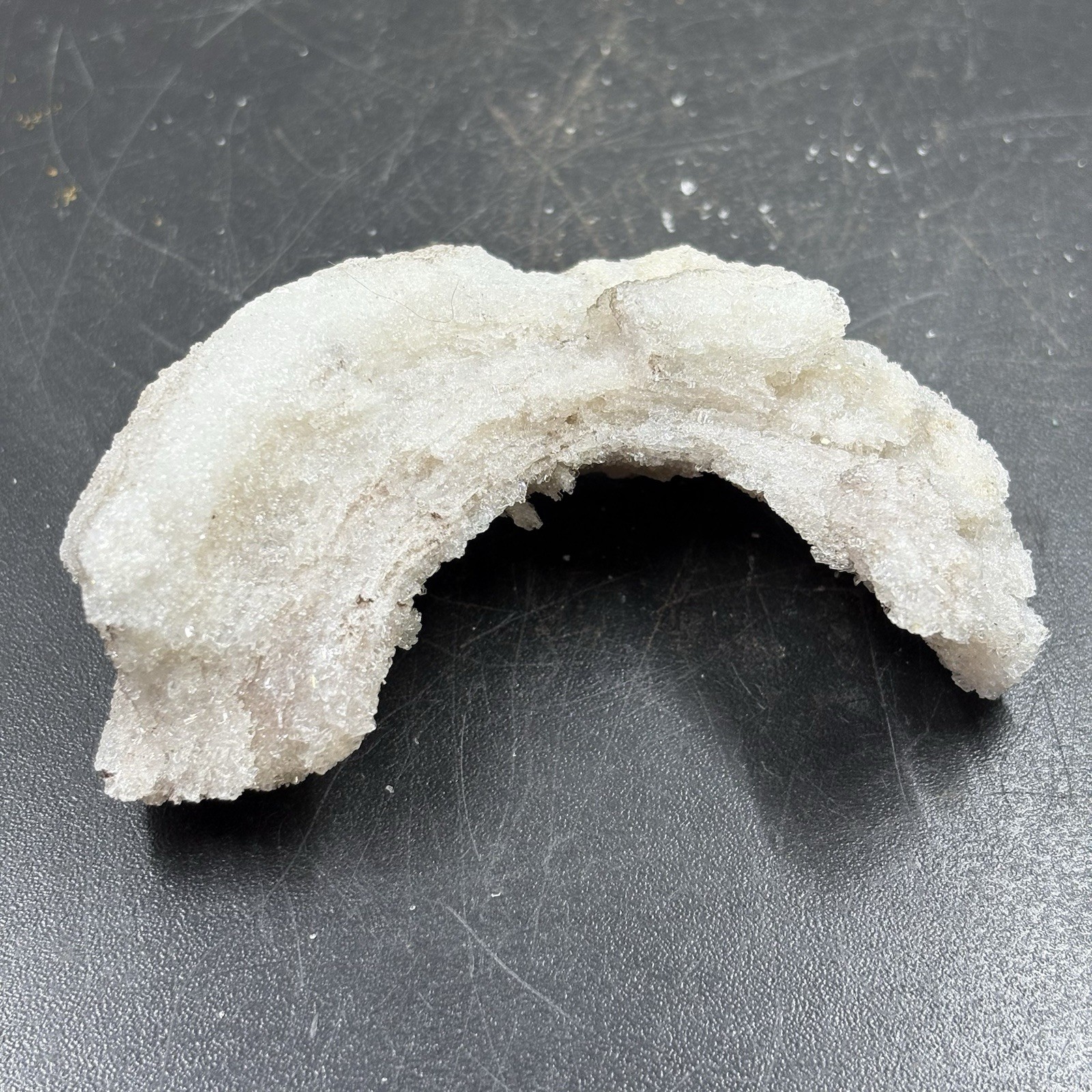 63g Natural Ram’s Horn Selenite Gypsum Crystal Specimen from Guizhou, China
