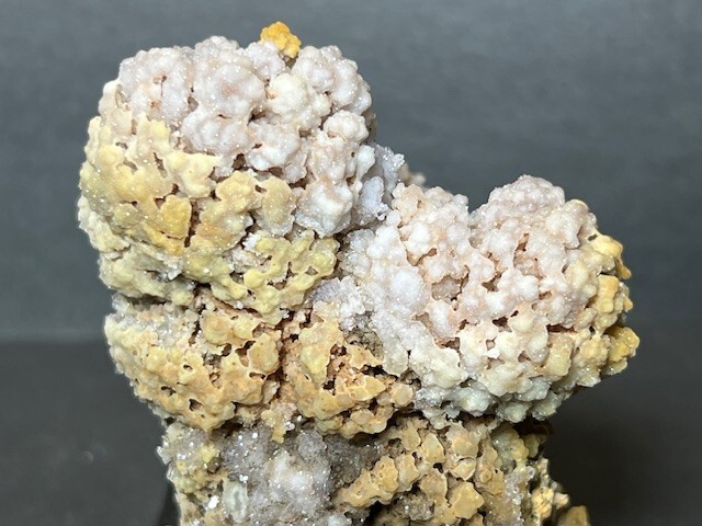 RARE BEAUTIFUL UNIQUE 3 7/16 ” DRUZY AMETHYST STALACTITE FORMATION, URUGUAY