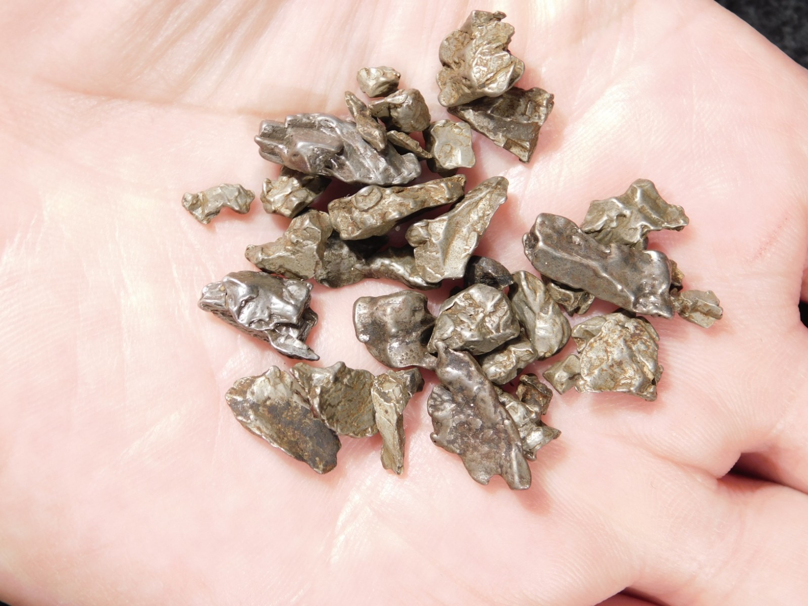 Big Lot of Little Campo Del Cielo METEORITES 100% Authentic Argentina 23.4gr