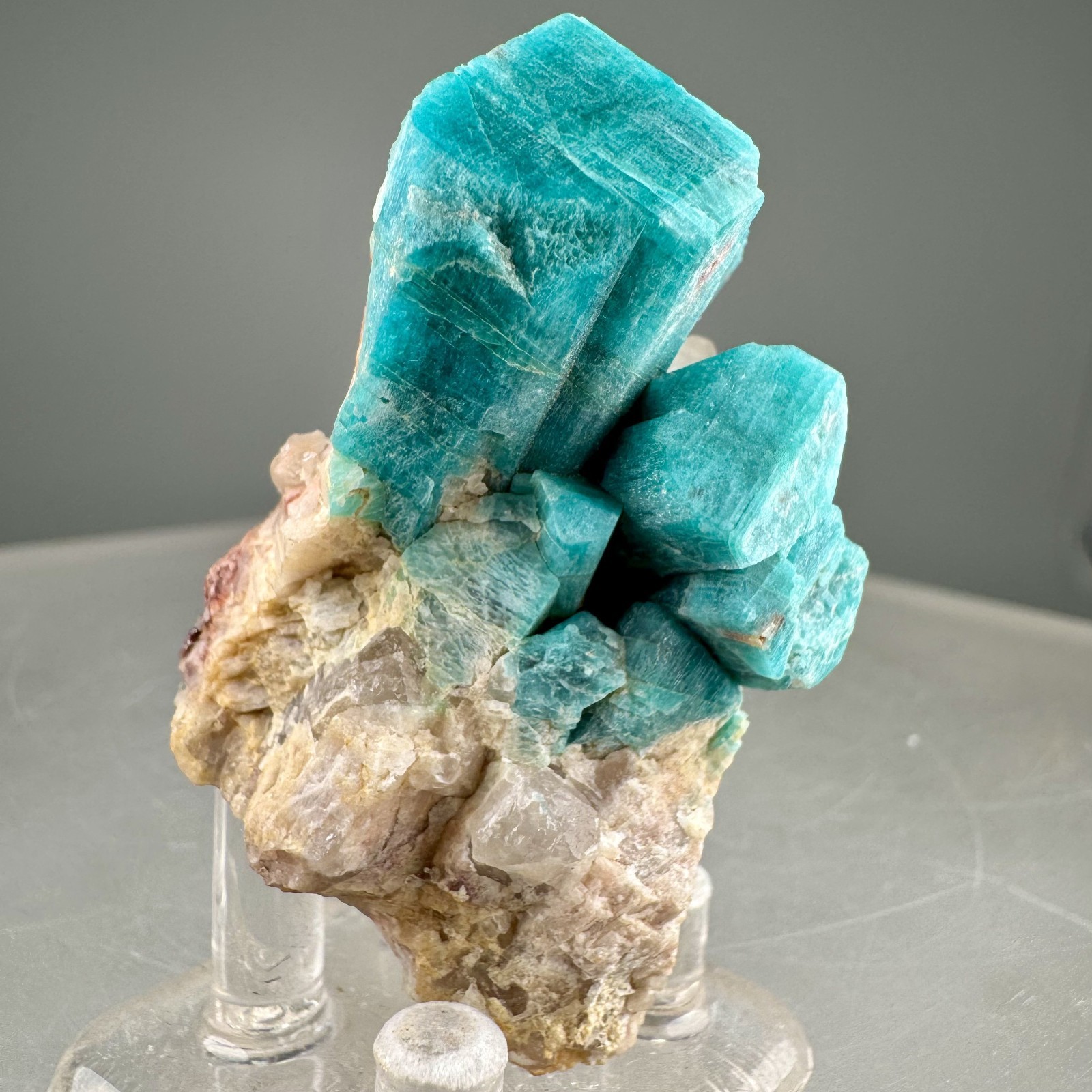 Microcline var. Amazonite: Lake George, Park County, Colorado, USA