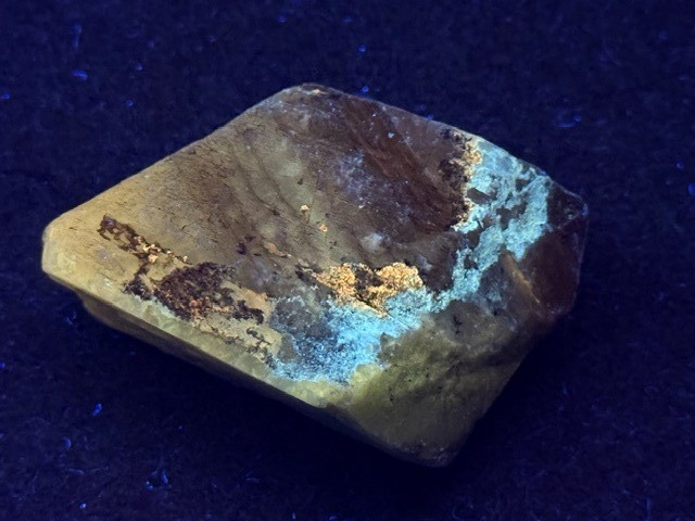 MULTICOLOR A++ FLUORESCENT CALCITE , HIDALGO MINING DISTRICT, ZIMAPAN, MEXICO