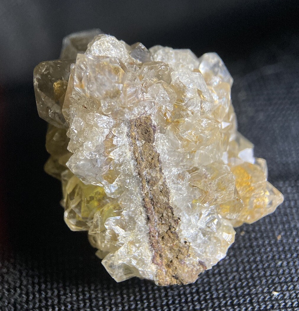GOLDEN HEALER QUARTZ Natural Crystal Point Cluster SOLWEZI ZAMBIA