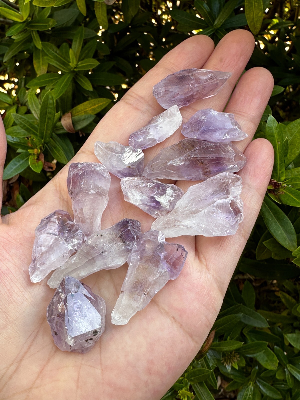 0.5″ – 1.25″ Brazilian Rough Amethyst Point/Stone, Raw Amethst Healing Crystals