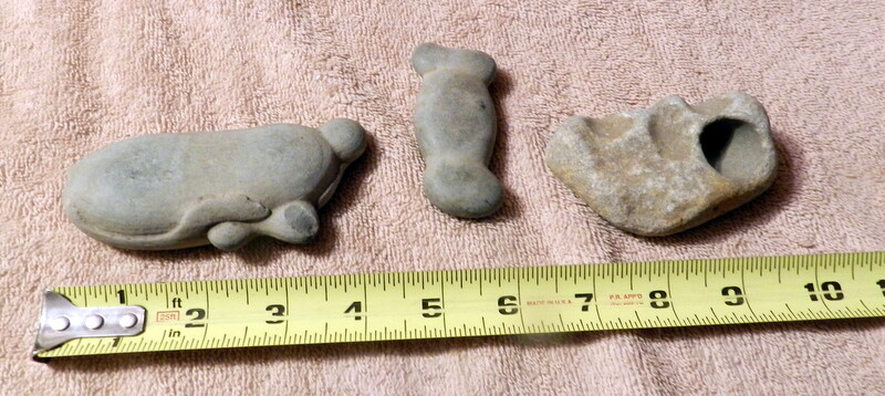 FAIRY STONE CONCRETION 2.0 to 4.0 Lot of 3 Concretions Stones