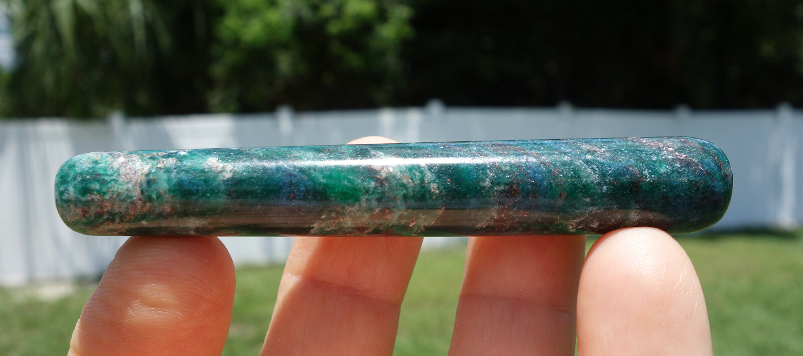 Fantastic Rare Green EMERALD Quartz Crystal MASSAGE Wand For Sale Brazil