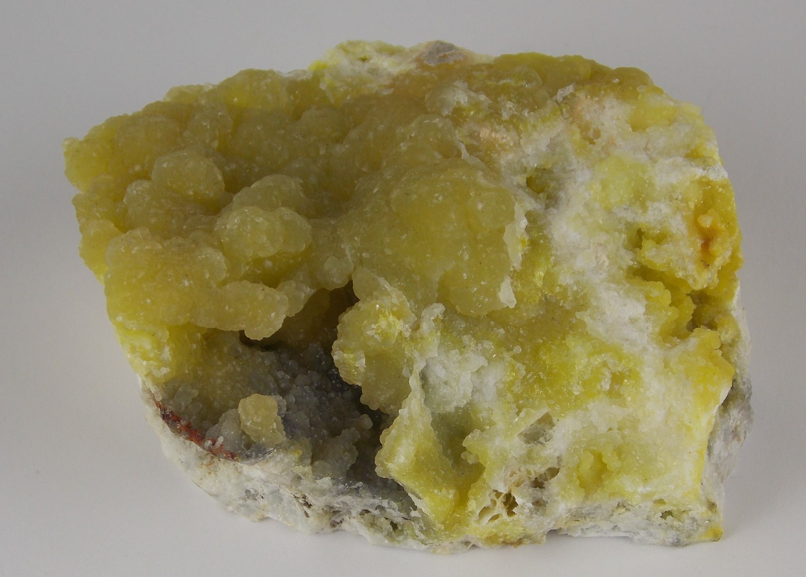 LEMON YELLOW SMITHSONITE – 8.3 cm – MONTE CRISTO MINE, RUSH, ARKANSAS 29218