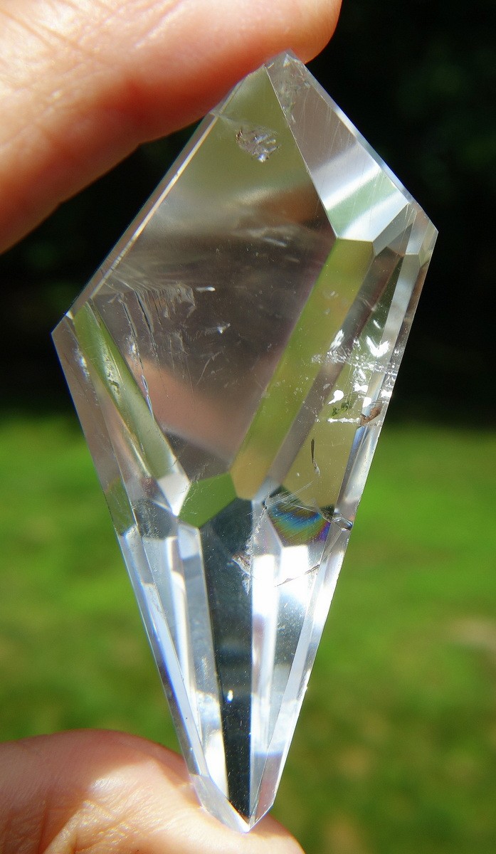 Polished Lemurian Quartz Free Form Crystal Portal