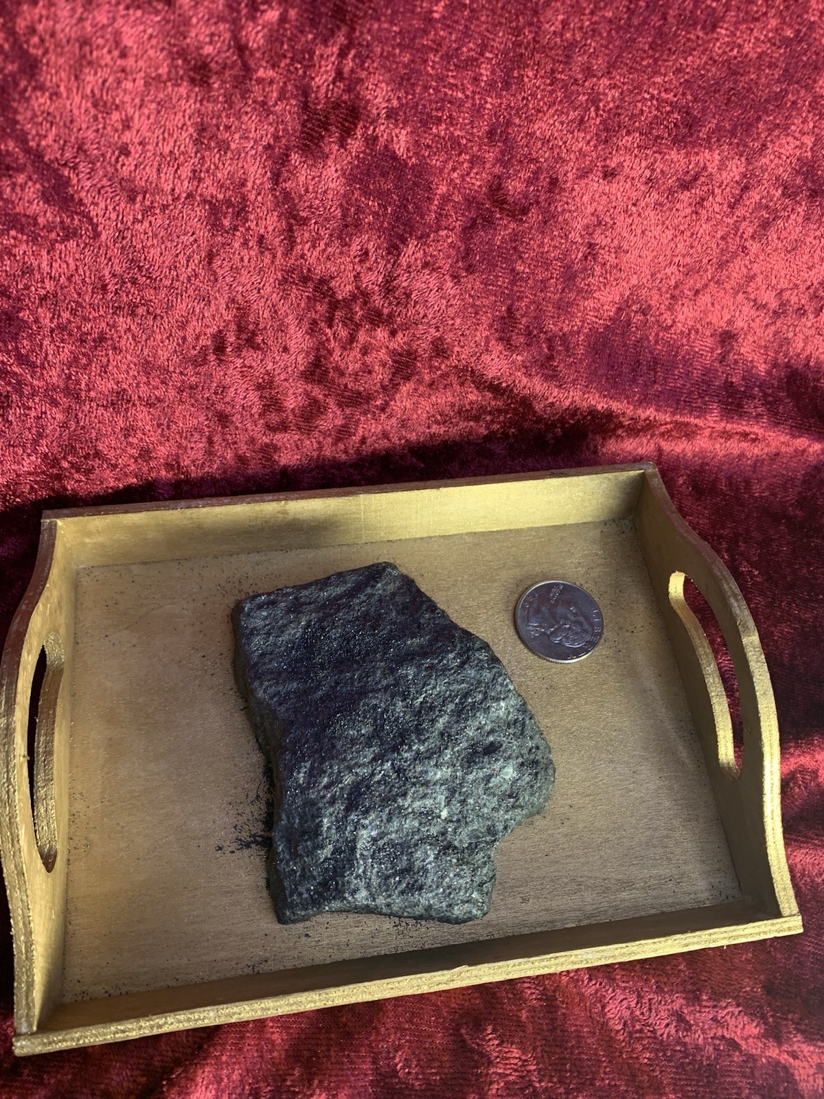 Genuine Live-Lodestone Chunk – Magnetite Mined in NY USA Adirondack Mountains