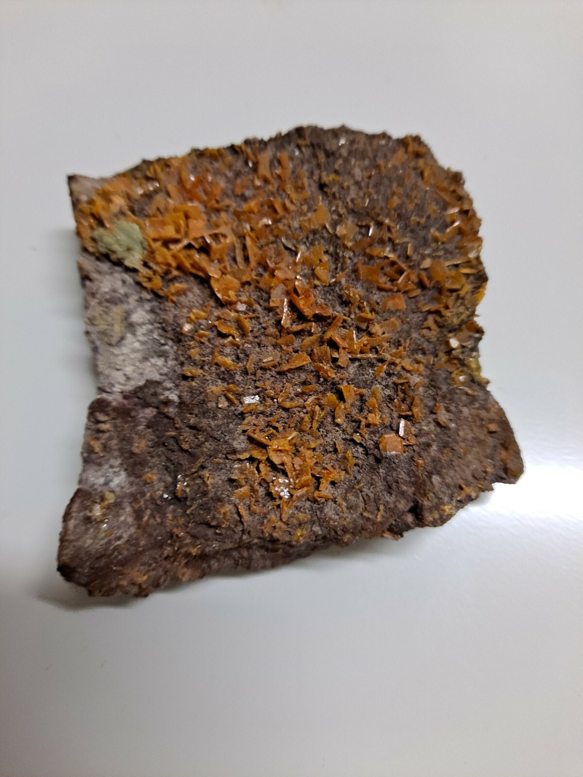 Wulfenite Crystals 2.5 x 2.25 x .5 inches