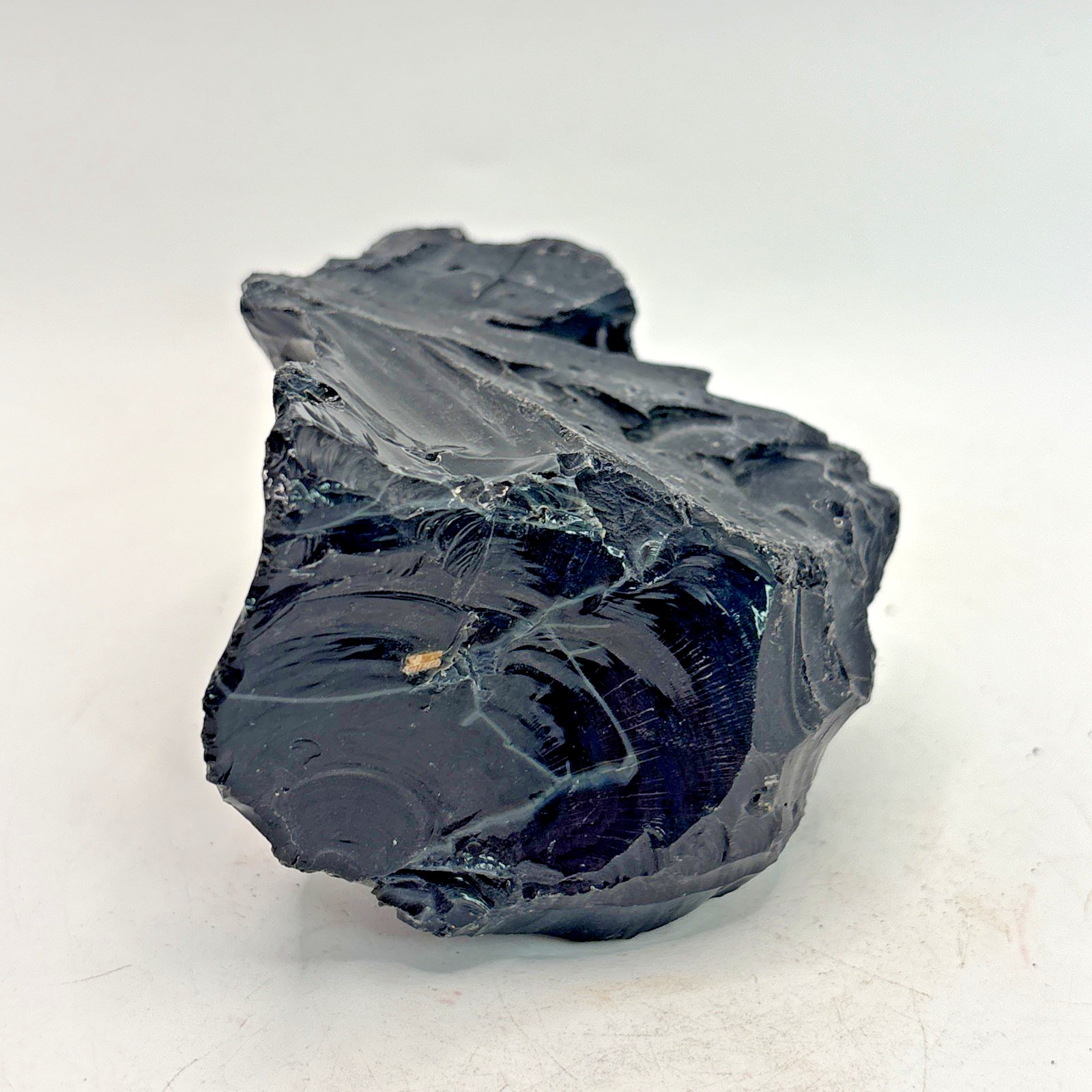 Beautiful Spider Web Obsidian Specimen 317 Grams