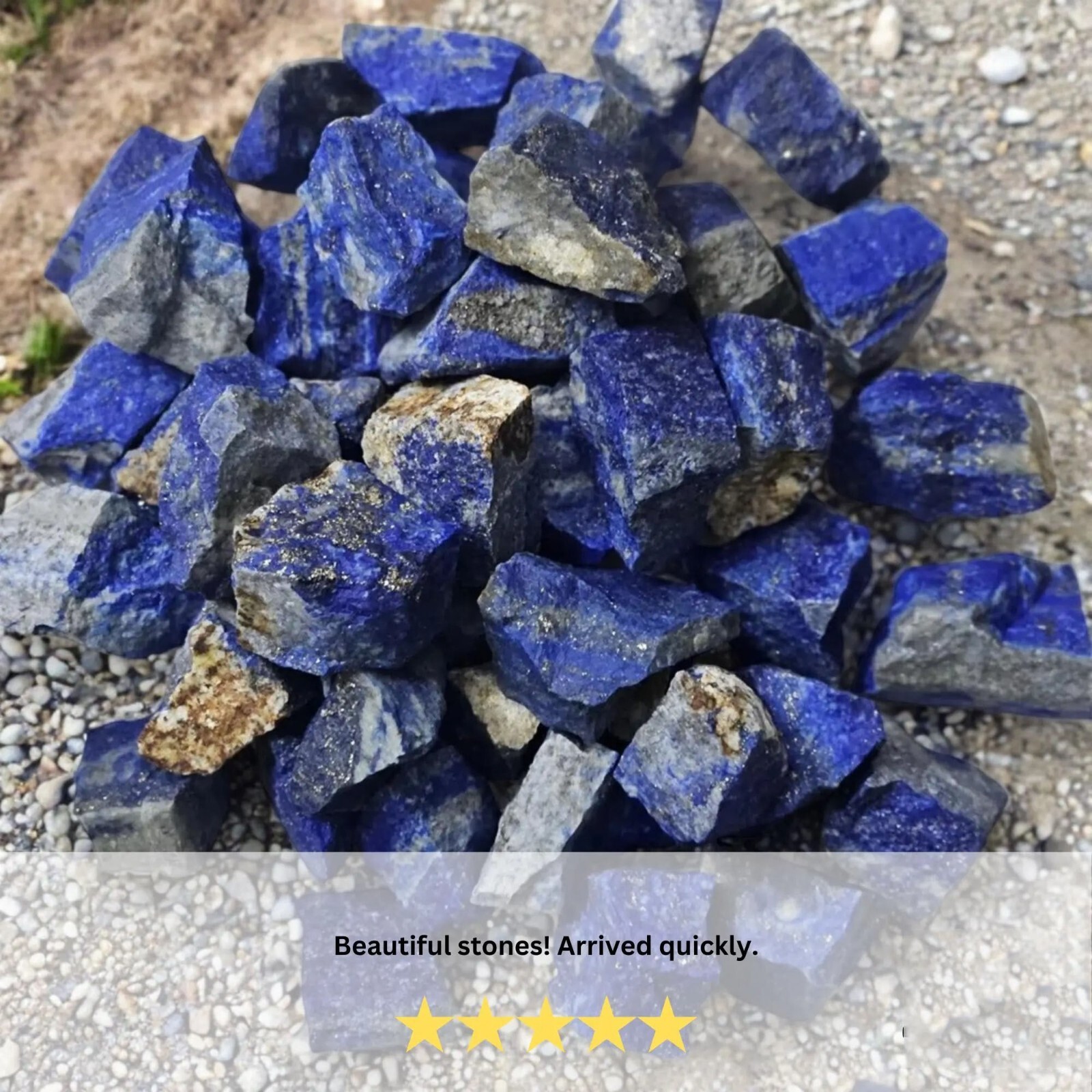 3pcs Natural Raw Lapis Lazuli Crystal Rough Healing Energy Stone Specimens Rocks