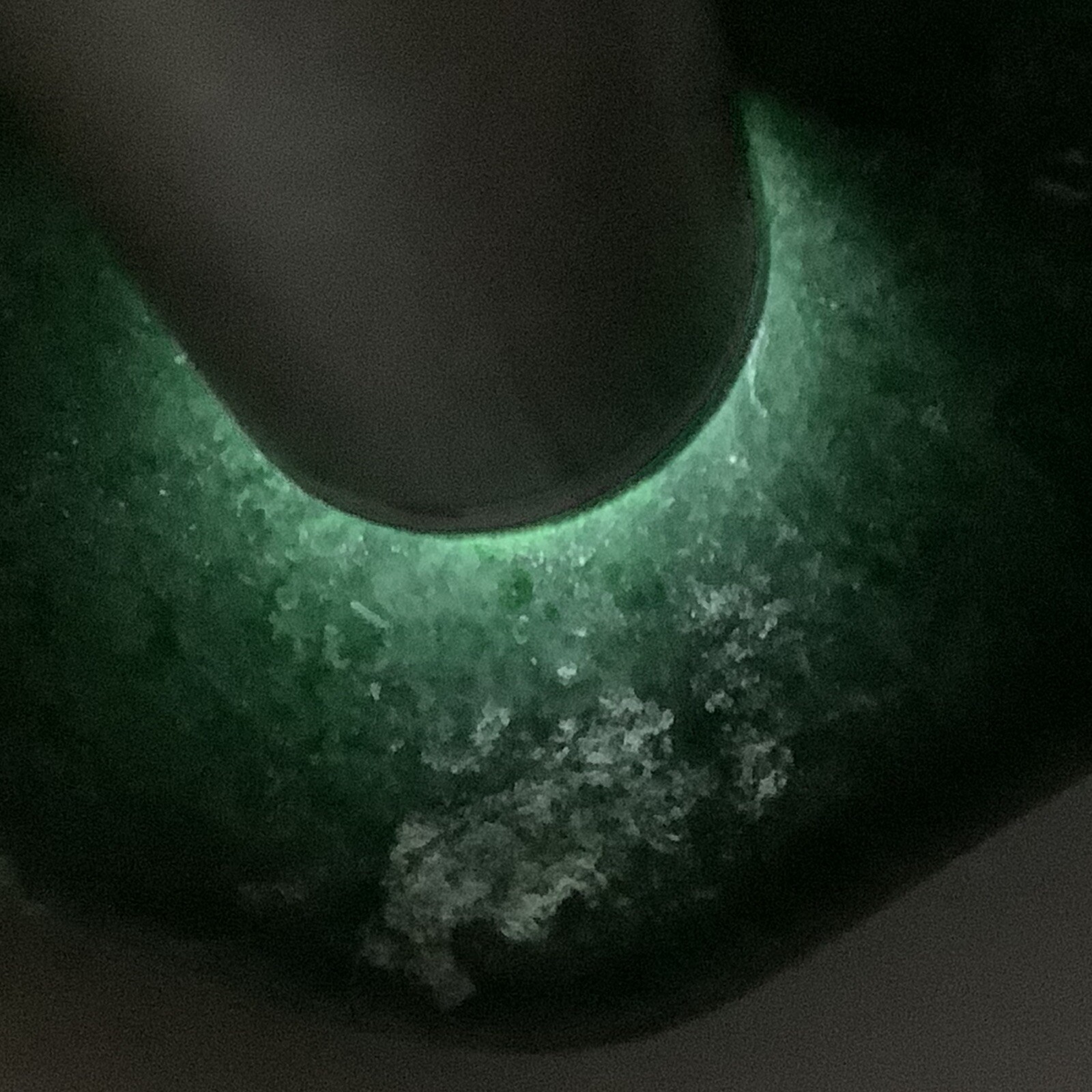 Siberian Jadeite Cobble Chromium Green Jadeite Jade Stone Specimen Siberia 445g