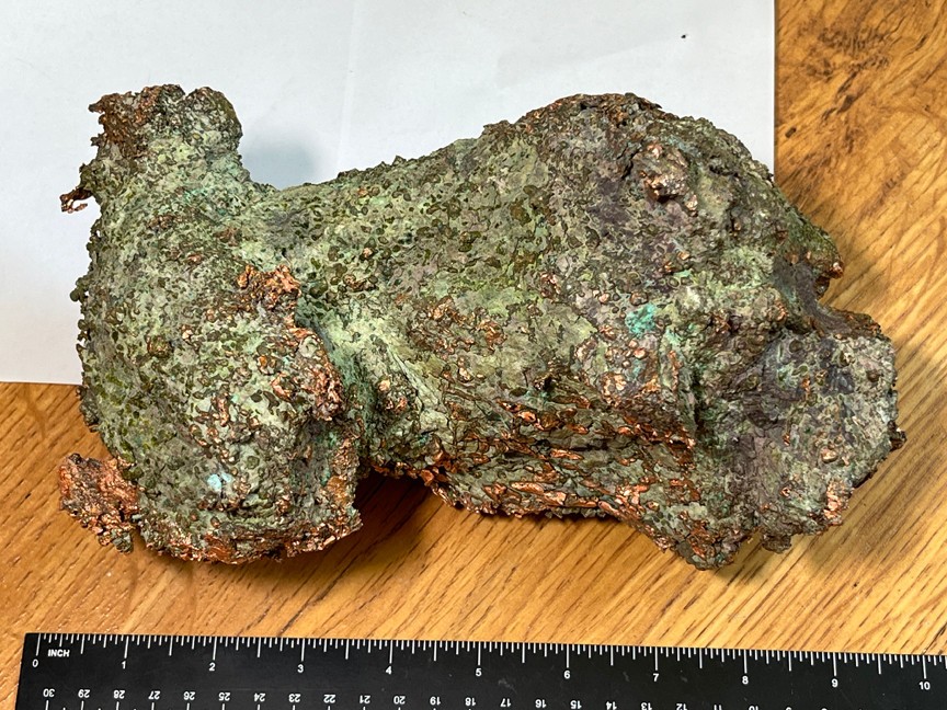 Native Copper Ray Mine AZ Gigantic 14 lb. Museum Grade Specimen AZ Seller @