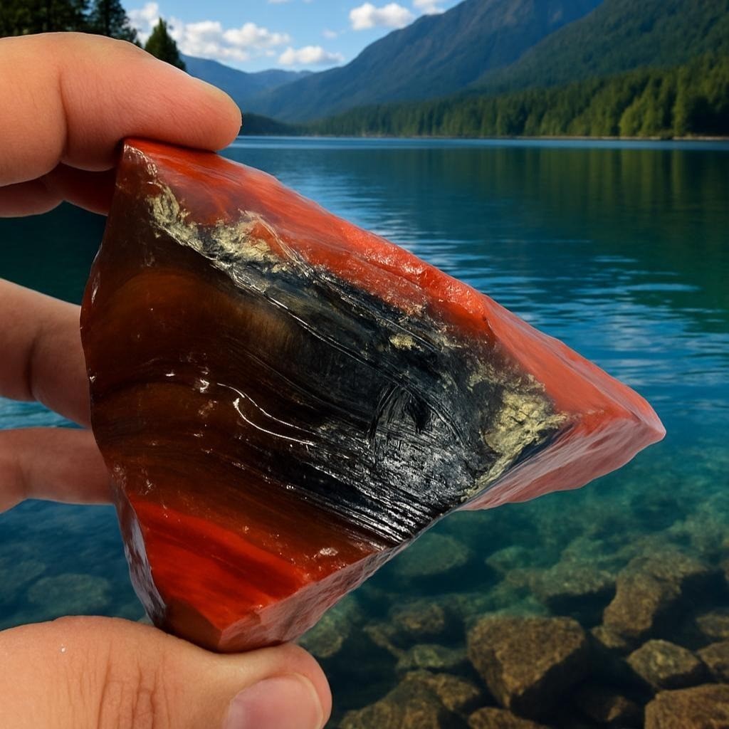 Natural Raw Bloodstone Jasper 800–900 Carat Healing Crystal Mineral Stone