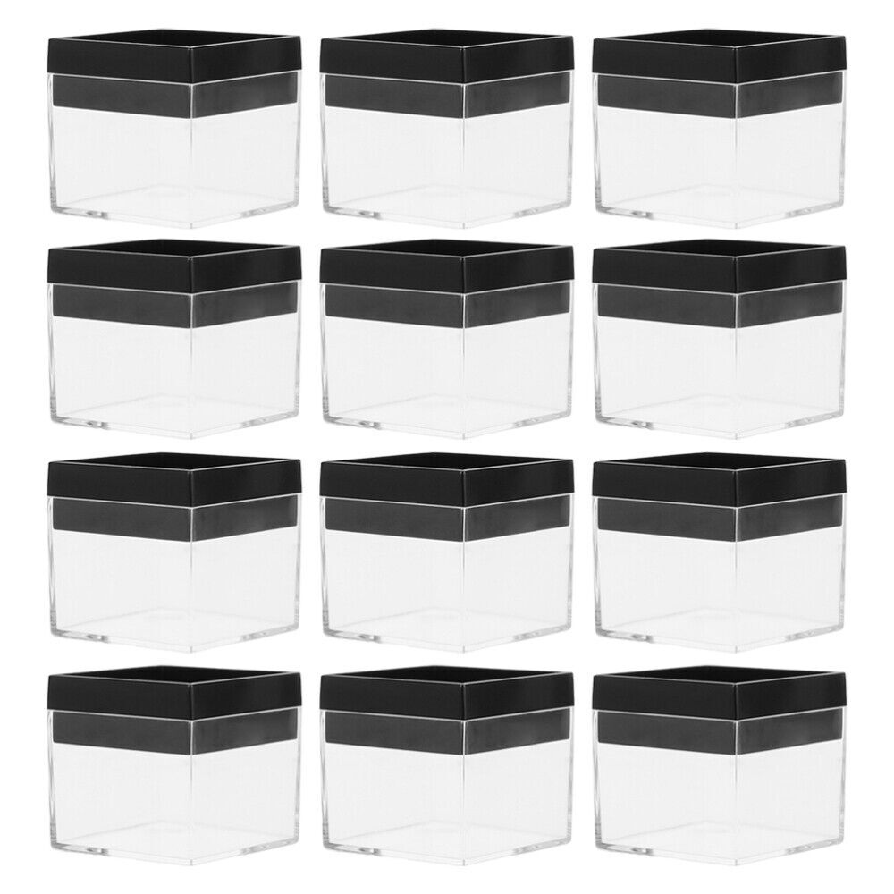 Mineral Display Specimen Box Rectangle Square Display Case Jewelry Organizer USA