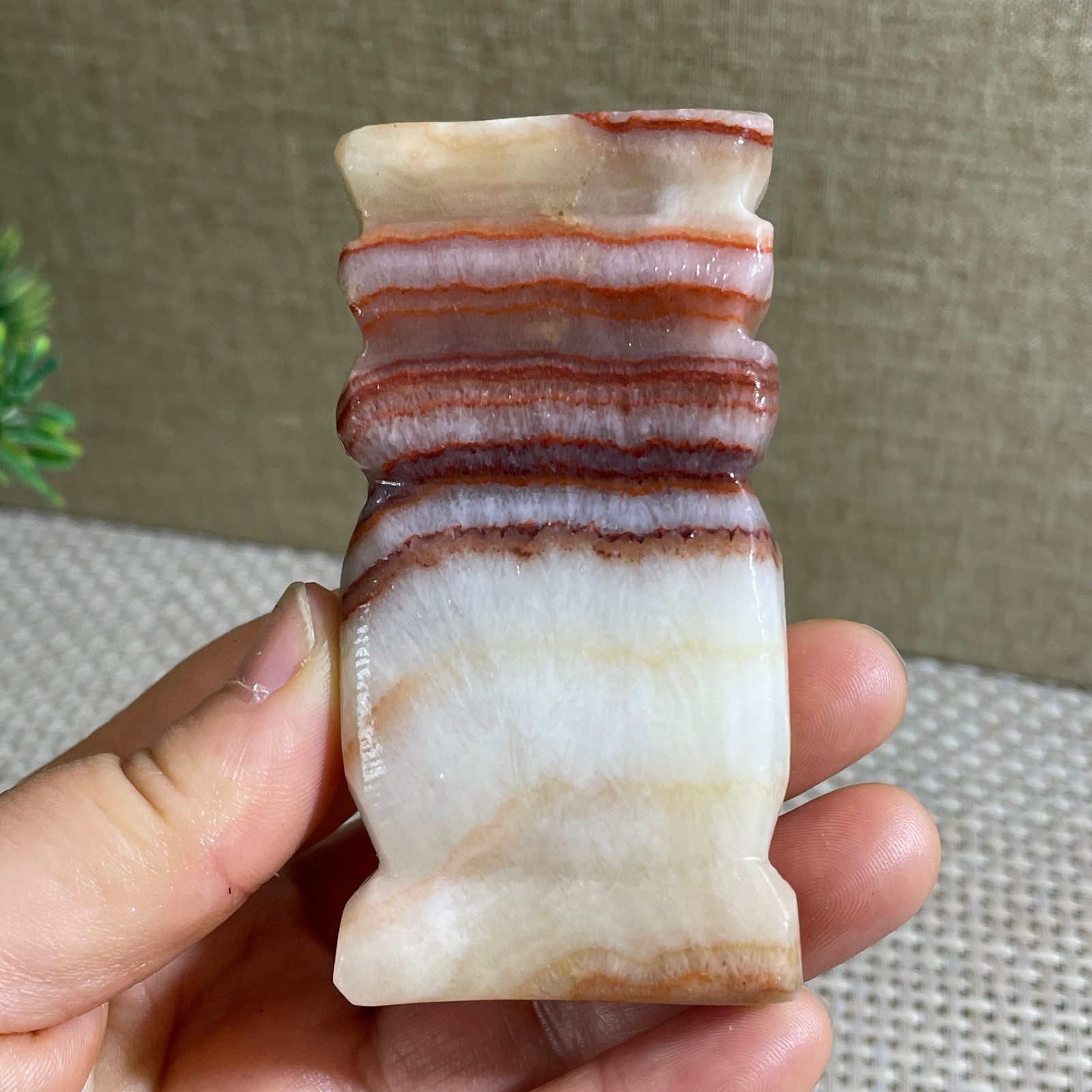 124g Pork Stone Ore Stones Crystal Specimens Healing Home Decoration