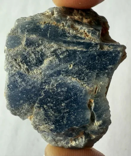 223ct Natural Blue Sapphire Corundum Rough Crystal Specimen Kenya Raw Gemstone