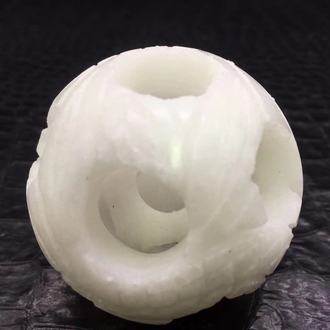 Natural White Marble Ball Crystal Quartz Sphere+Stand Healing Decorate Reiki 1Pc