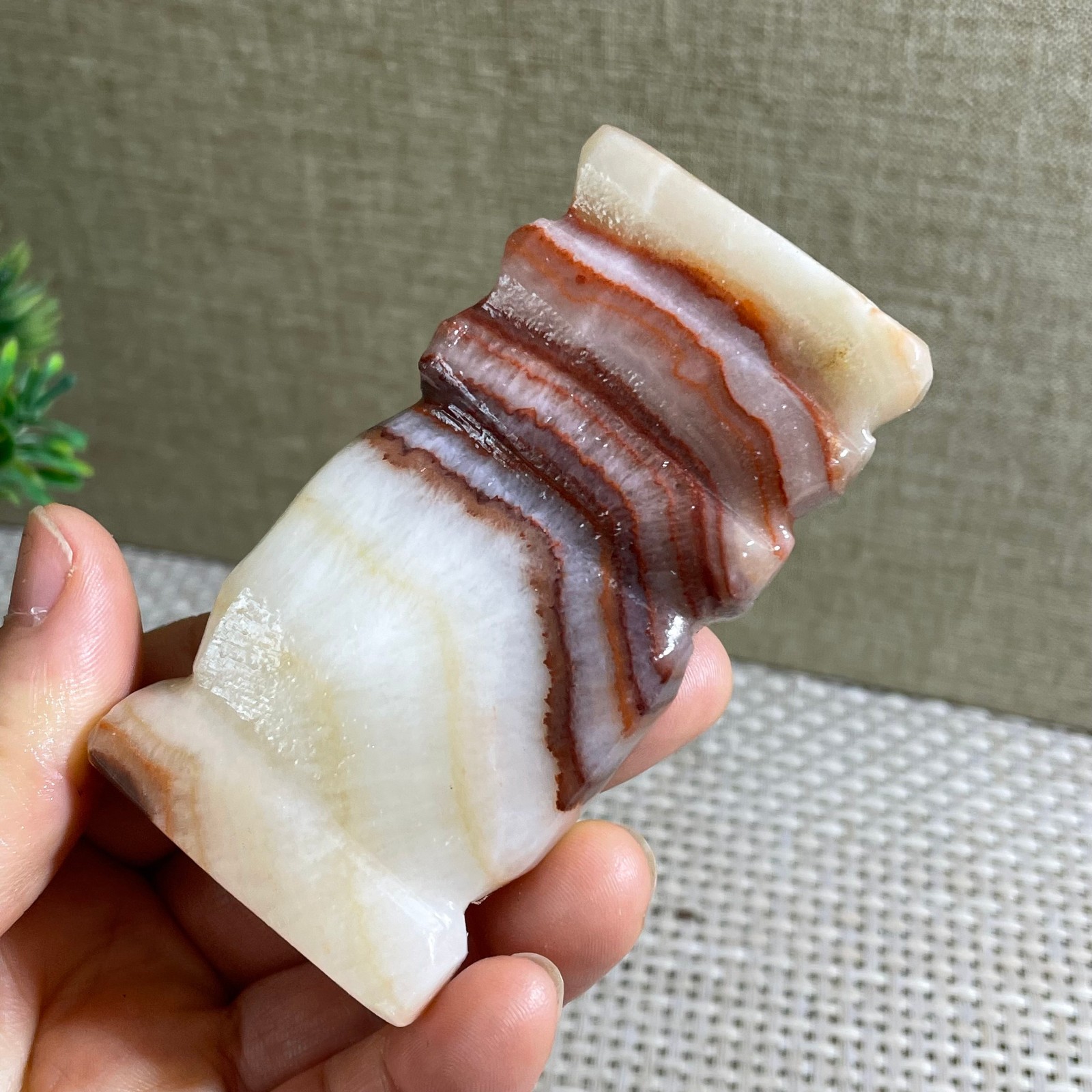 124g Pork Stone Ore Stones Crystal Specimens Healing Home Decoration