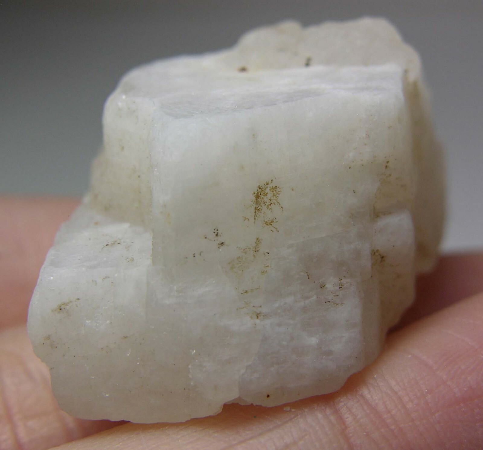 #1 Sri-Lanka 135.00ct 100% Natural Rough White MoonStone Specimen 27.00g 43mm
