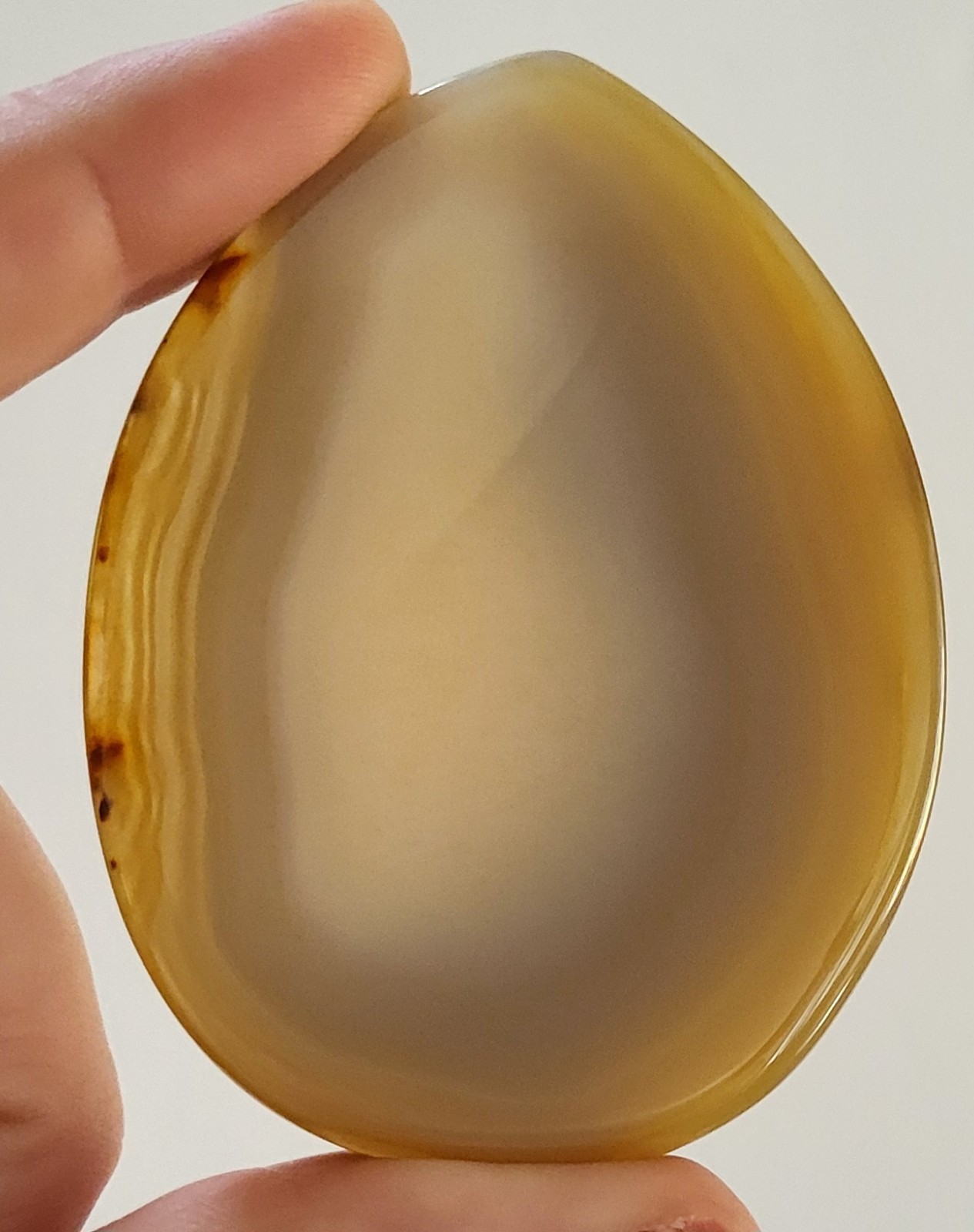 Brazilian Agate 2.75 inches by 2.25 inches
