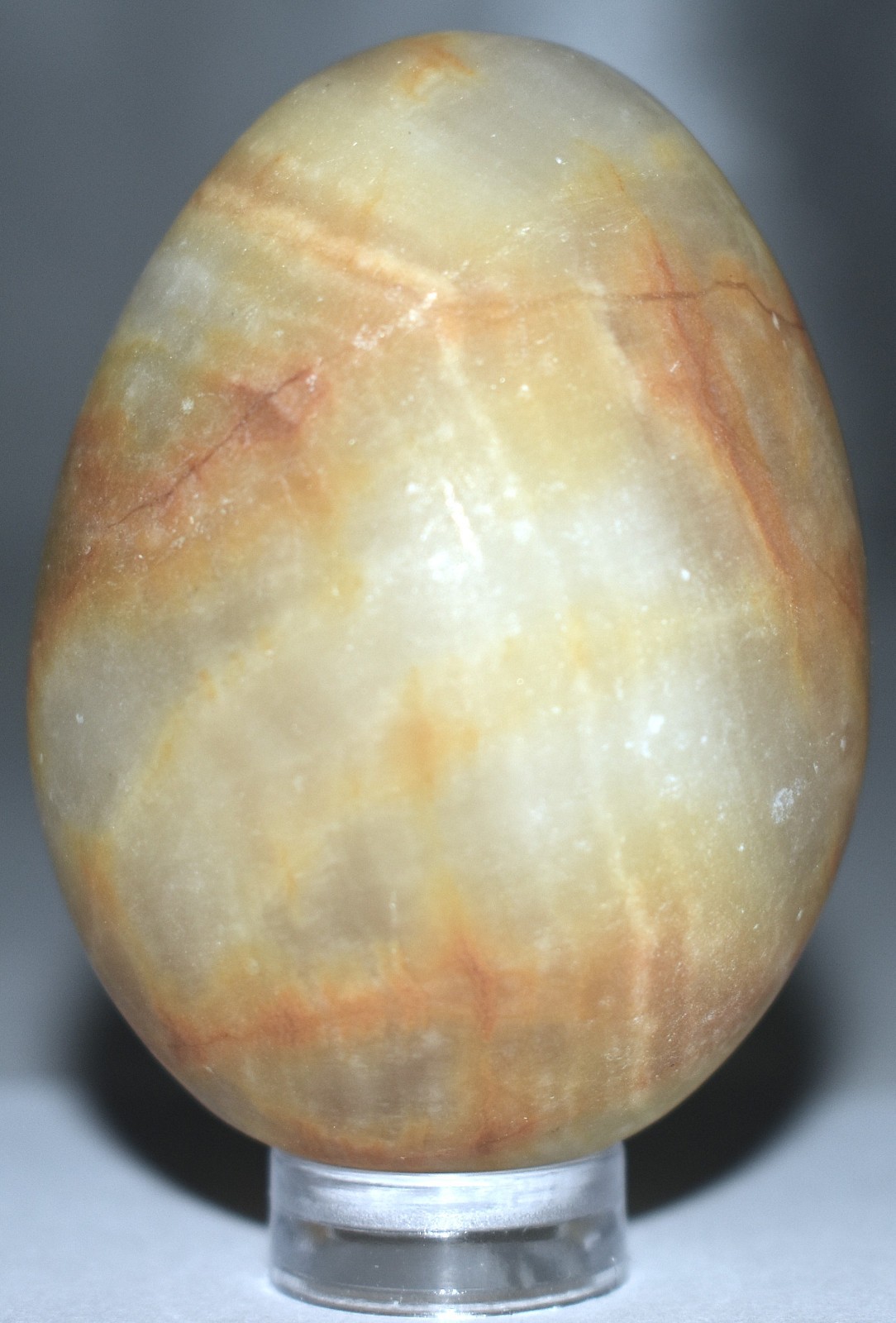 Green Onyx Egg w/Stand 1.98″/100 Grams
