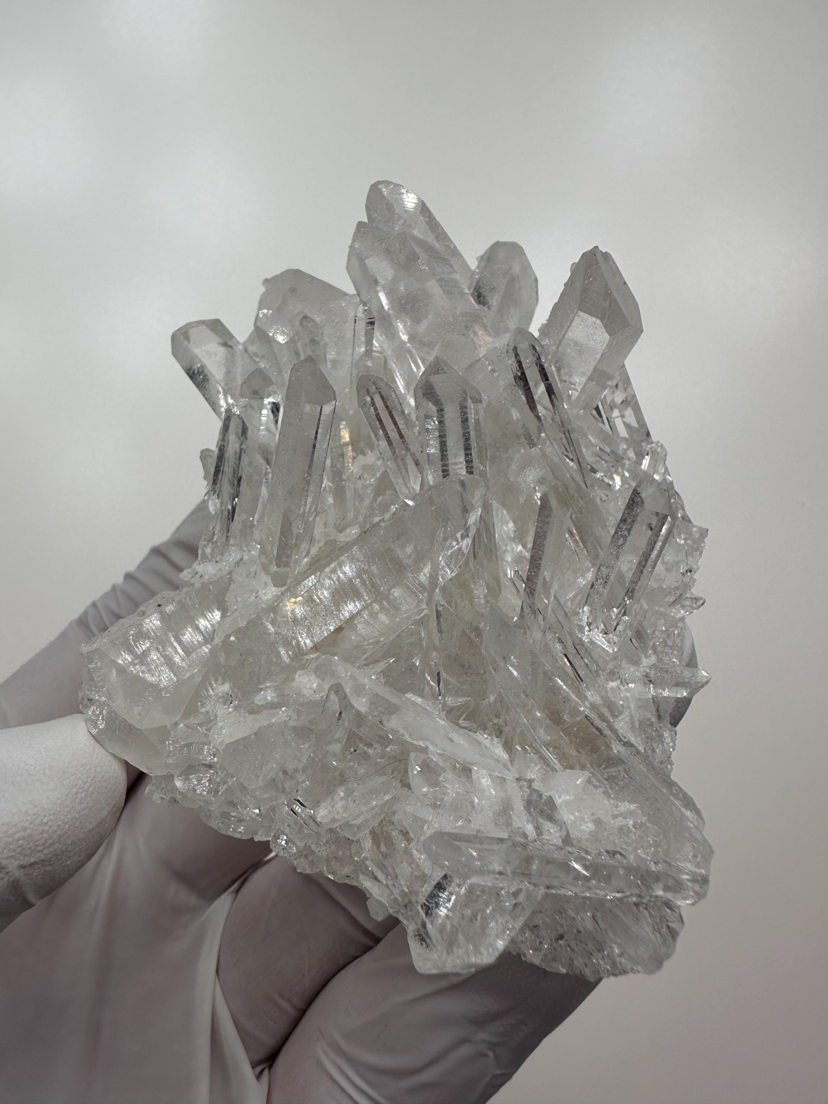 Top Quality Large Optical Clear Arkansas Quartz Crystal Cluster