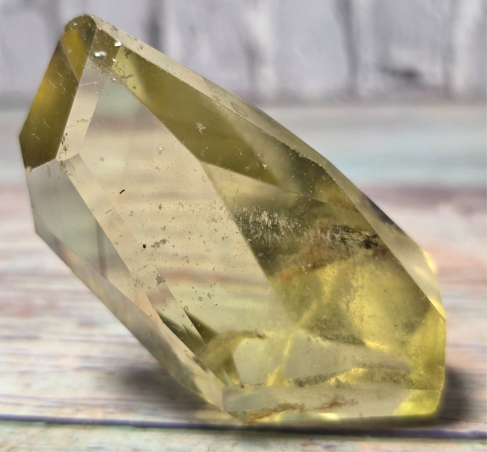 3 Piece Natural Quartz Crystal Specimen Lot Rutile Included Quartz Cluster