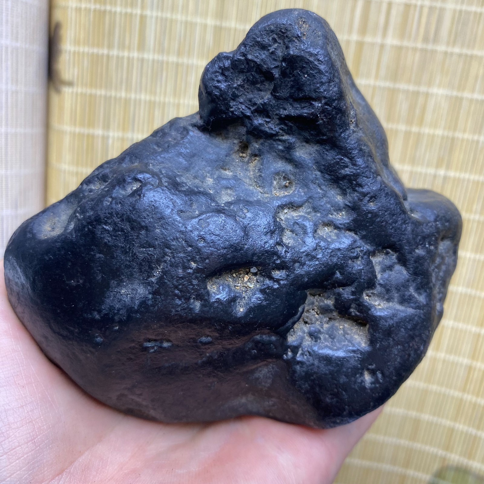 841g Natural Iron Meteorite Specimen from China H25