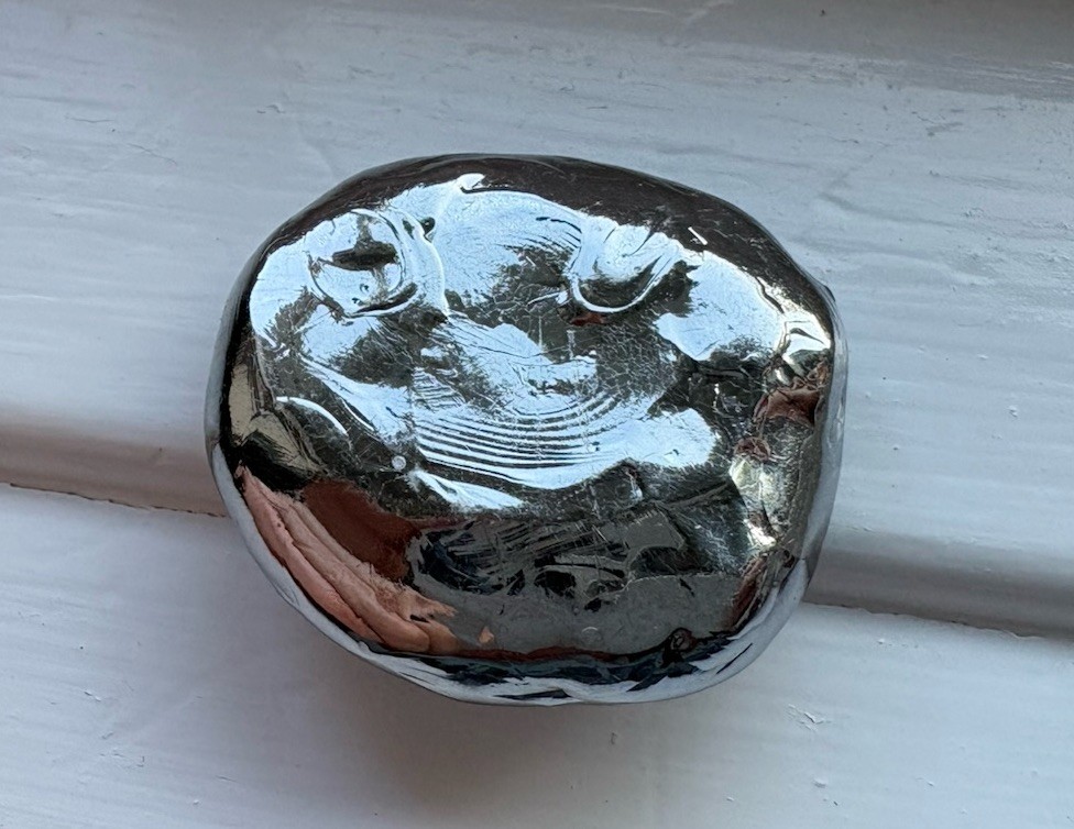 100g Rhenium Metal Arc Melted High Density Element Sample