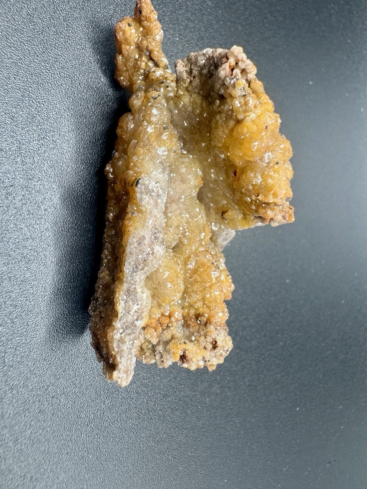 Smithsonite w/Calcite From Jean Baptista Mine, Lavrion, Greece