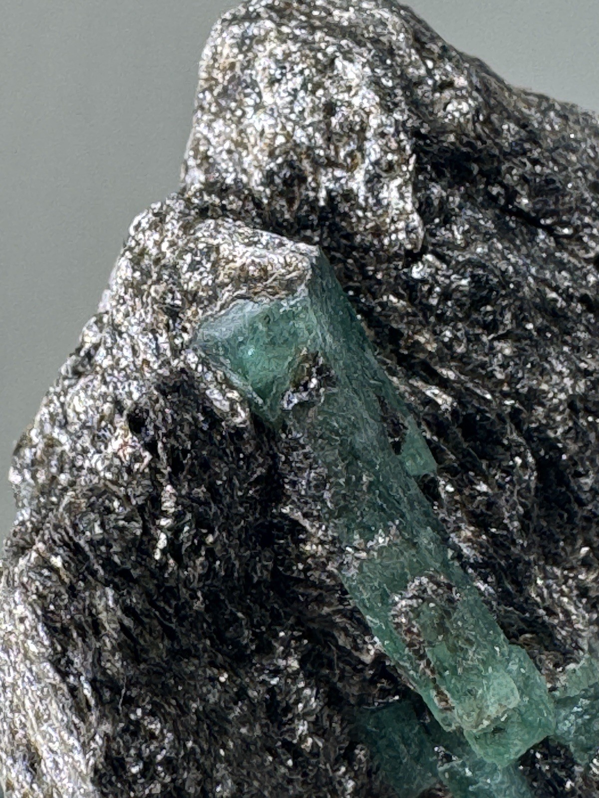 Rare BERYL var. EMERALD (in matrix!) 8Habach Valley, Salzburg, Austria*
