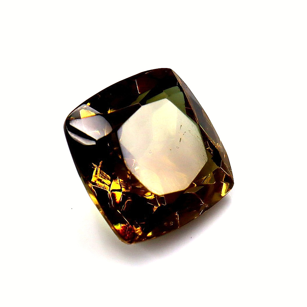 Cushion Shape 15-16Ct Certified Color Change Alexandrite Loose Gemstone