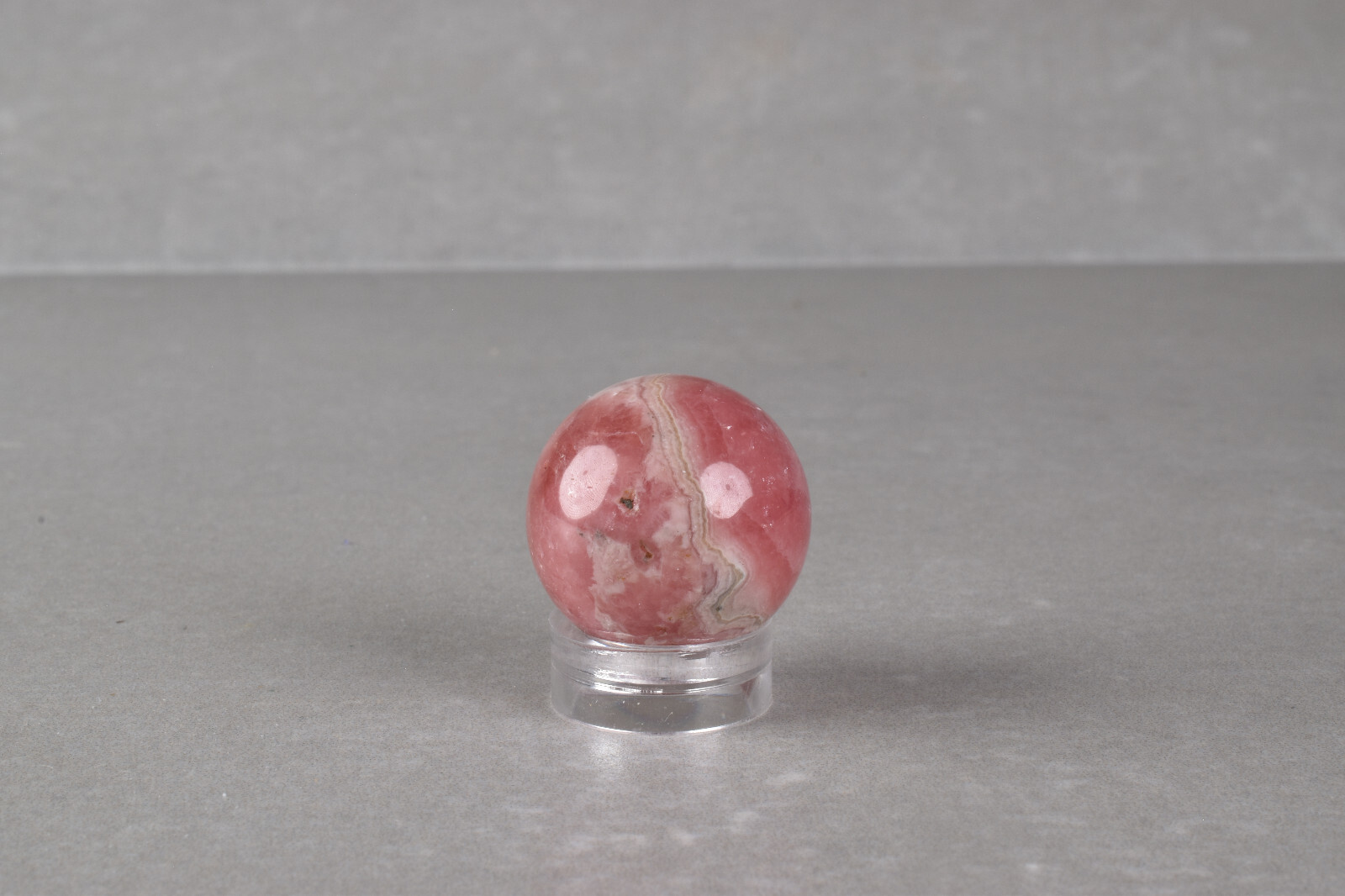 Small Rhodochrosite Sphere AA from Argentina 2.0 cm # 20241
