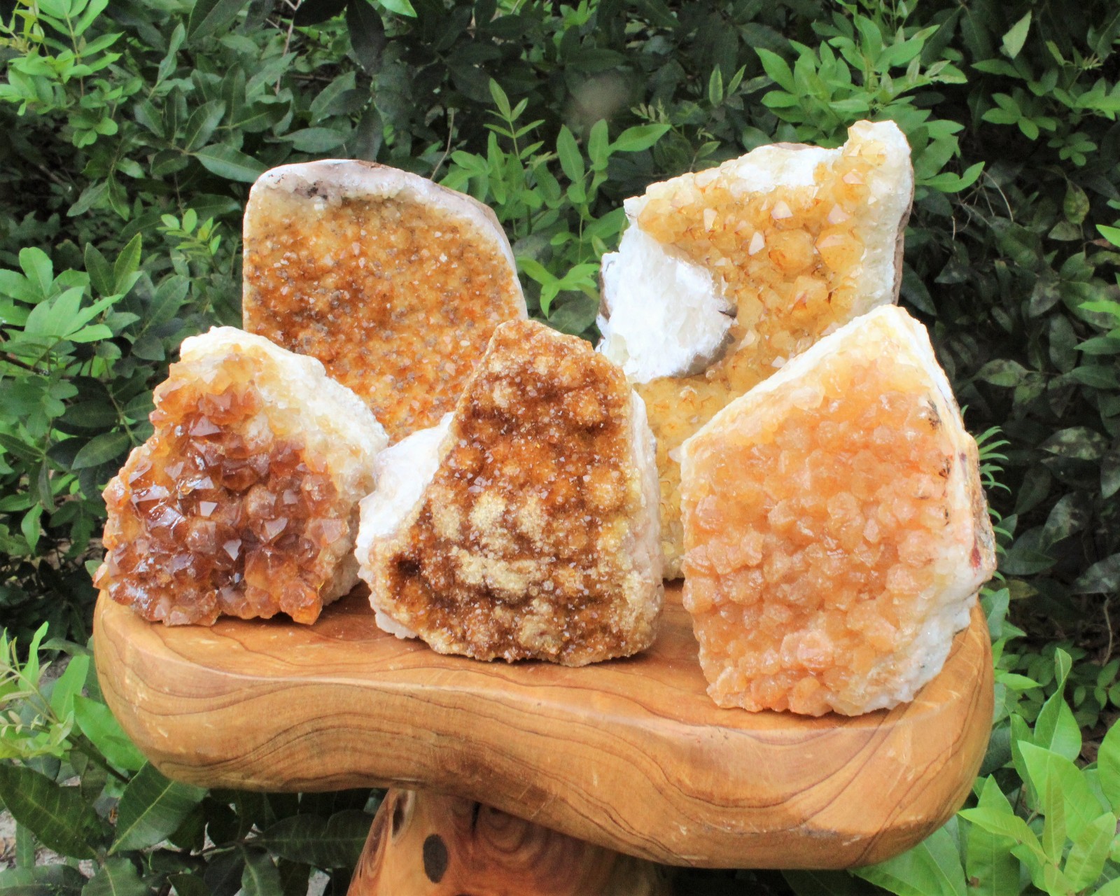 Citrine Cut Base Clusters – CLEARANCE Quality Free Standing Citrine Crystals