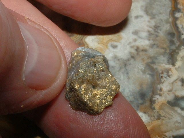 COLORADO GOLD QUARTZ SPECIMEN 1.34 GRAM U.S. LODE MINING