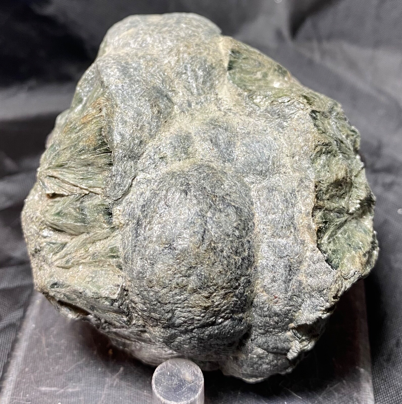 RARE Clinochlor var Serafinite Specimen from Korshunovskoe Mine, Siberia, Russia