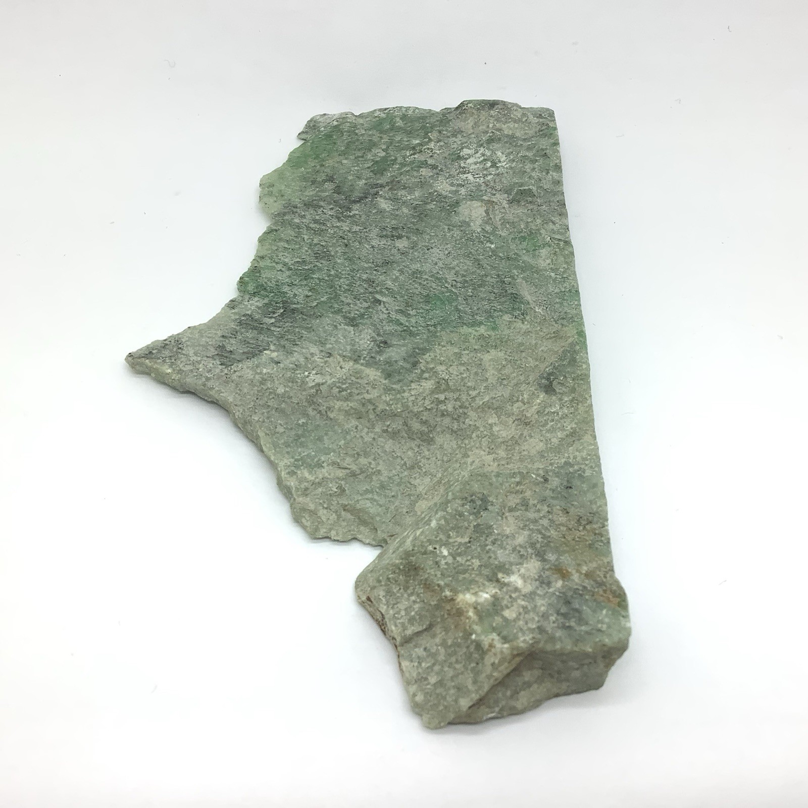 Siberian Jade Slab Green Jadeite Jade Stone Polar Urals Siberia Russia 141g