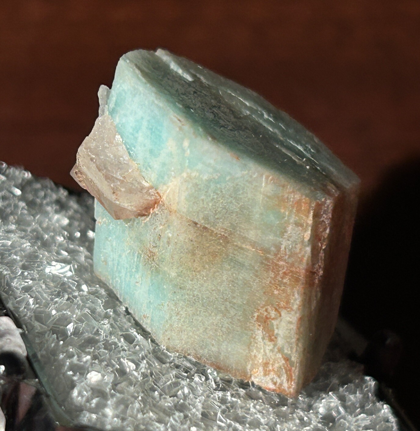 Microcline var. AMAZONITE (TN) – Lake George, Park County, Colorado