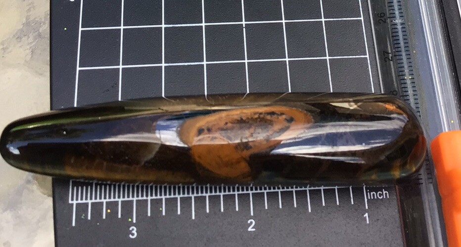 4” Tiger Eye Massage Wand Natural Sparkling Mineral Point – Africa
