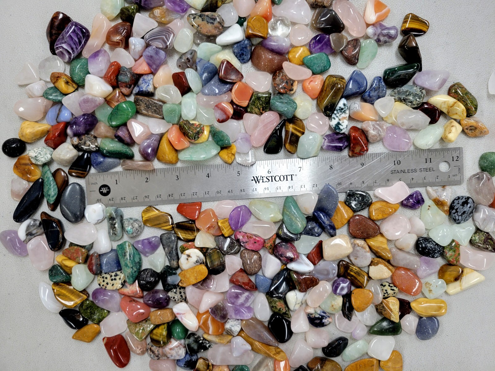 Tumbled Crystals South Africa Mix size Medium Bulk Crystal Tumbles Colorful Gems
